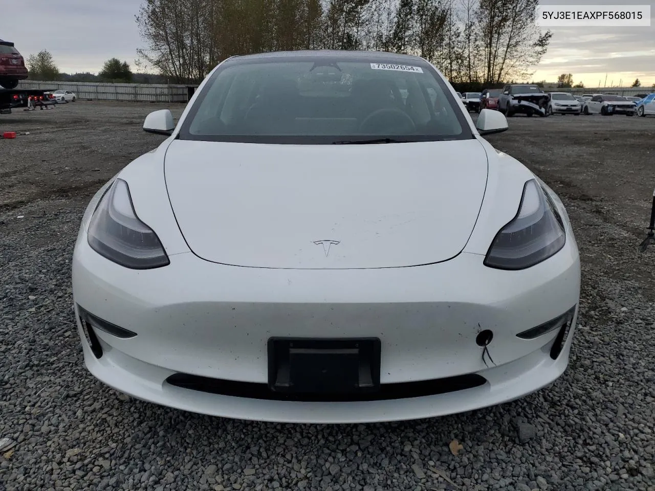 2023 Tesla Model 3 VIN: 5YJ3E1EAXPF568015 Lot: 73502654