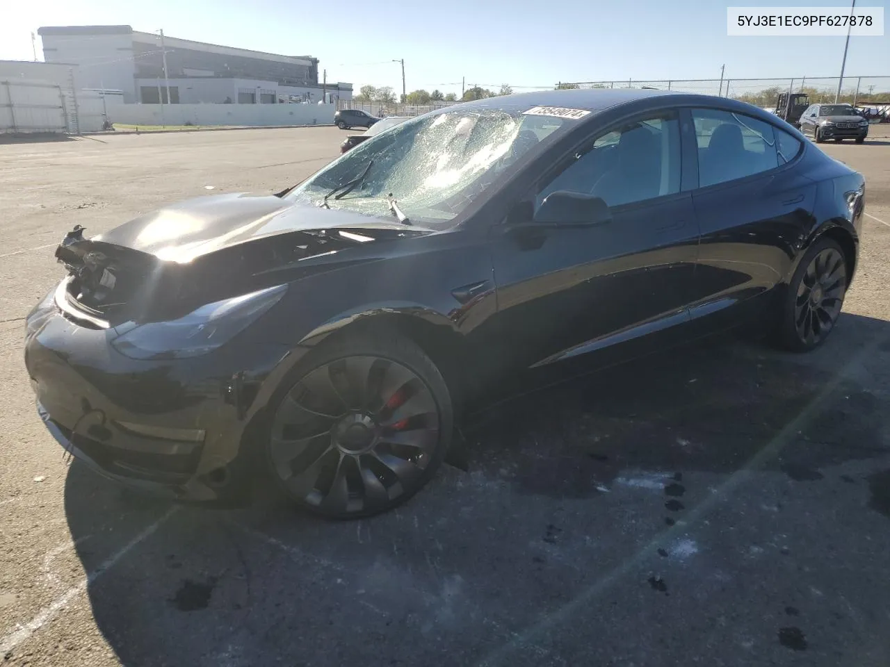 2023 Tesla Model 3 VIN: 5YJ3E1EC9PF627878 Lot: 73549074