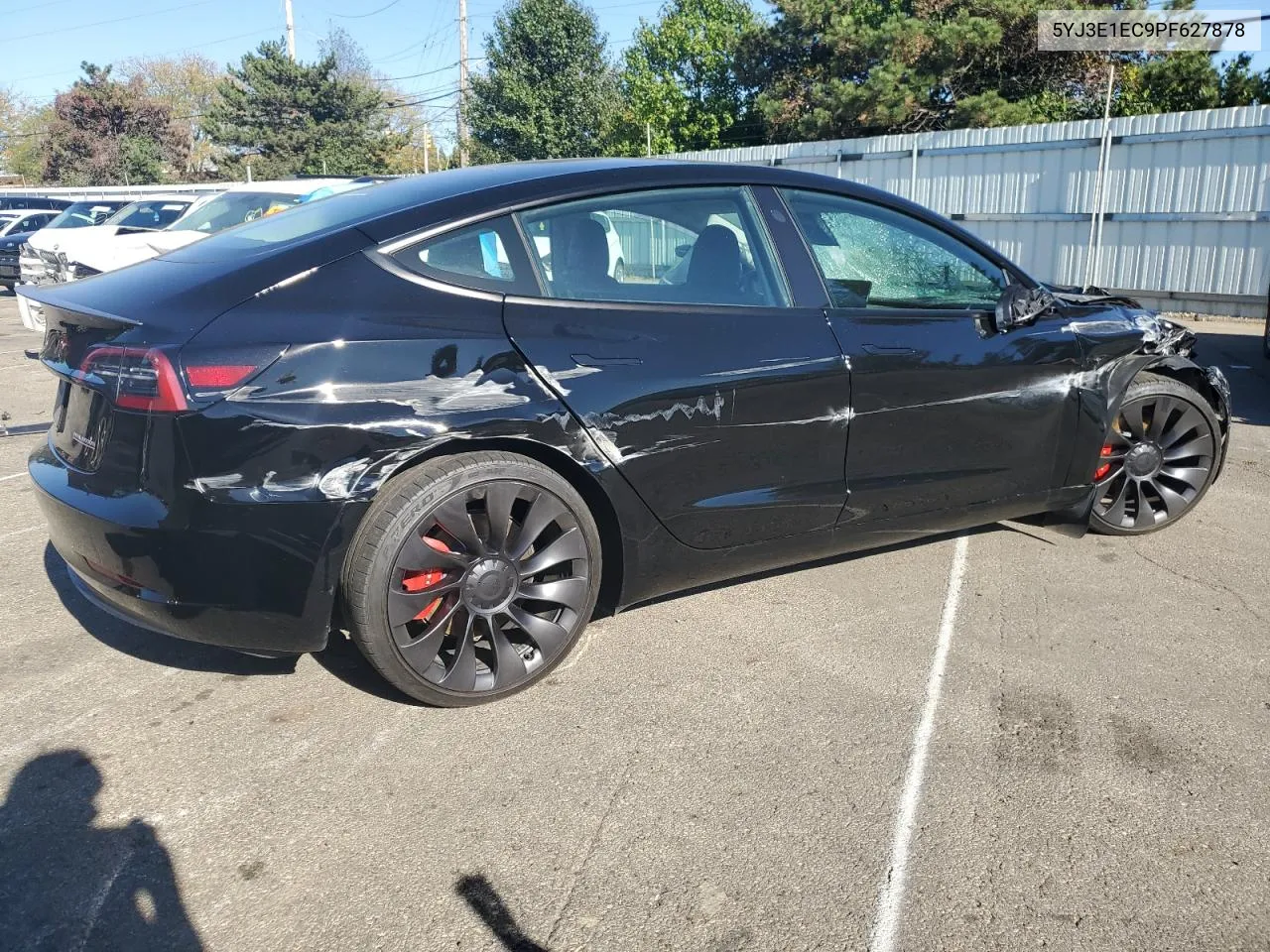 2023 Tesla Model 3 VIN: 5YJ3E1EC9PF627878 Lot: 73549074