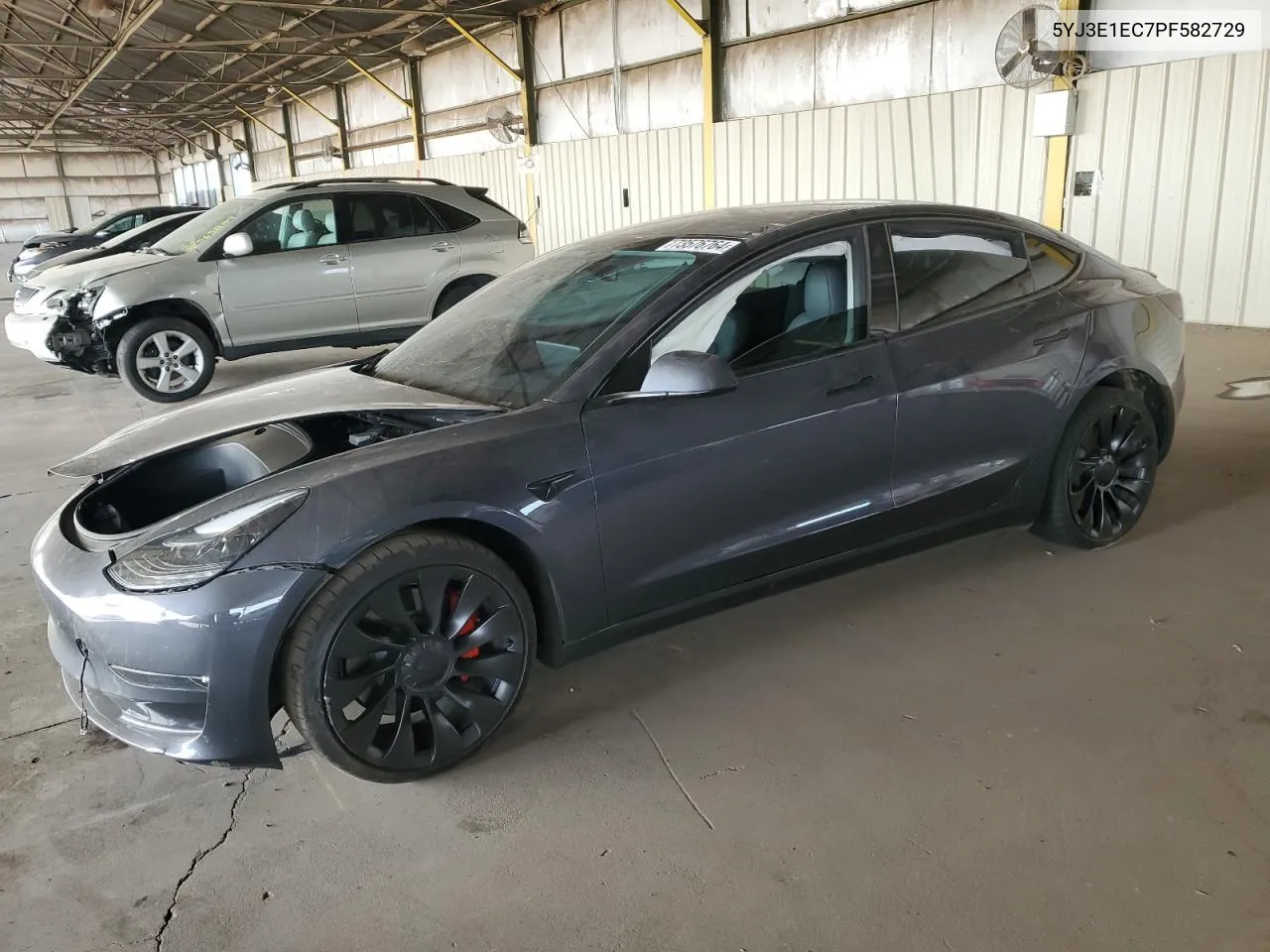 2023 Tesla Model 3 VIN: 5YJ3E1EC7PF582729 Lot: 73576764