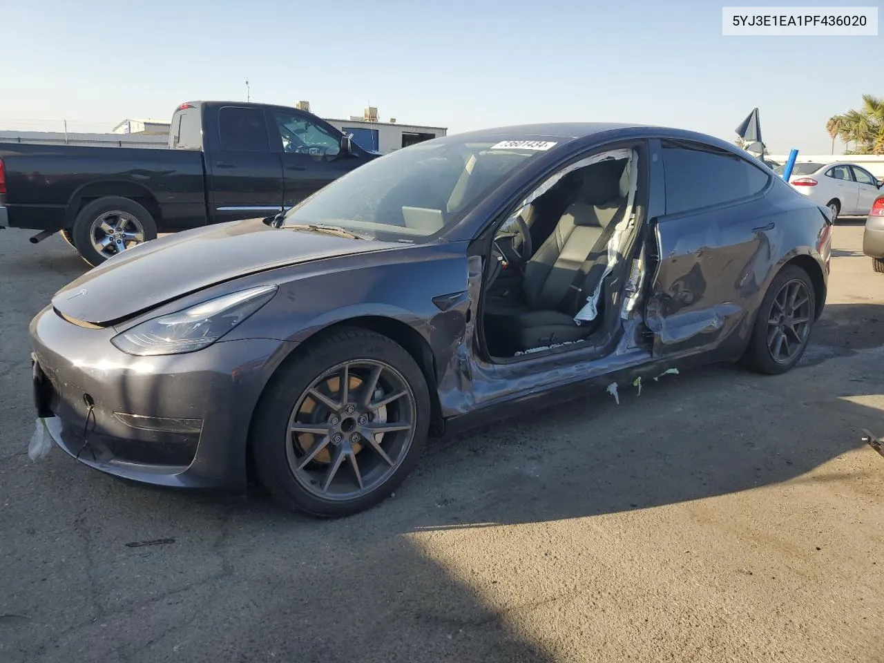 2023 Tesla Model 3 VIN: 5YJ3E1EA1PF436020 Lot: 73601434