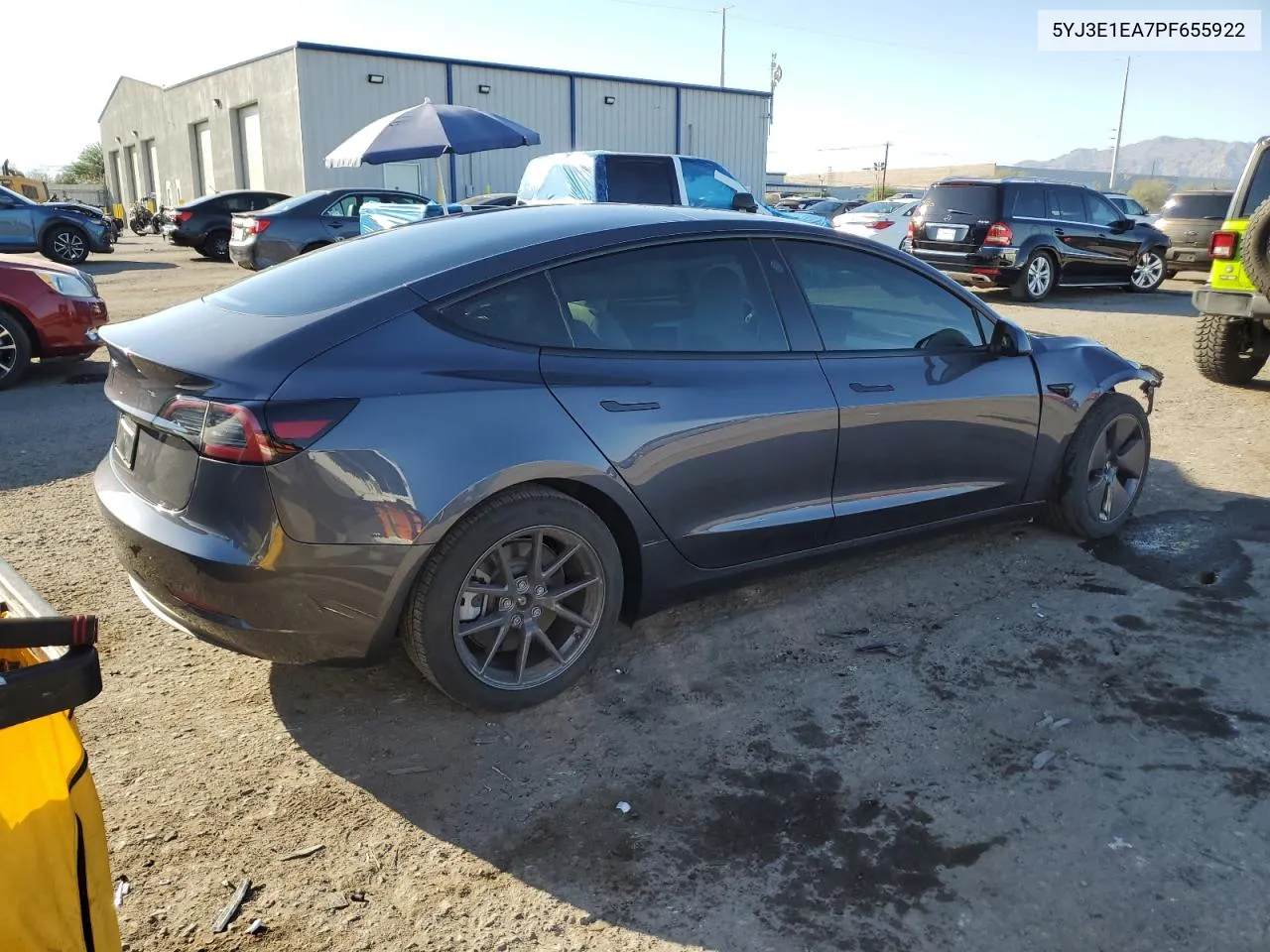 2023 Tesla Model 3 VIN: 5YJ3E1EA7PF655922 Lot: 73703384