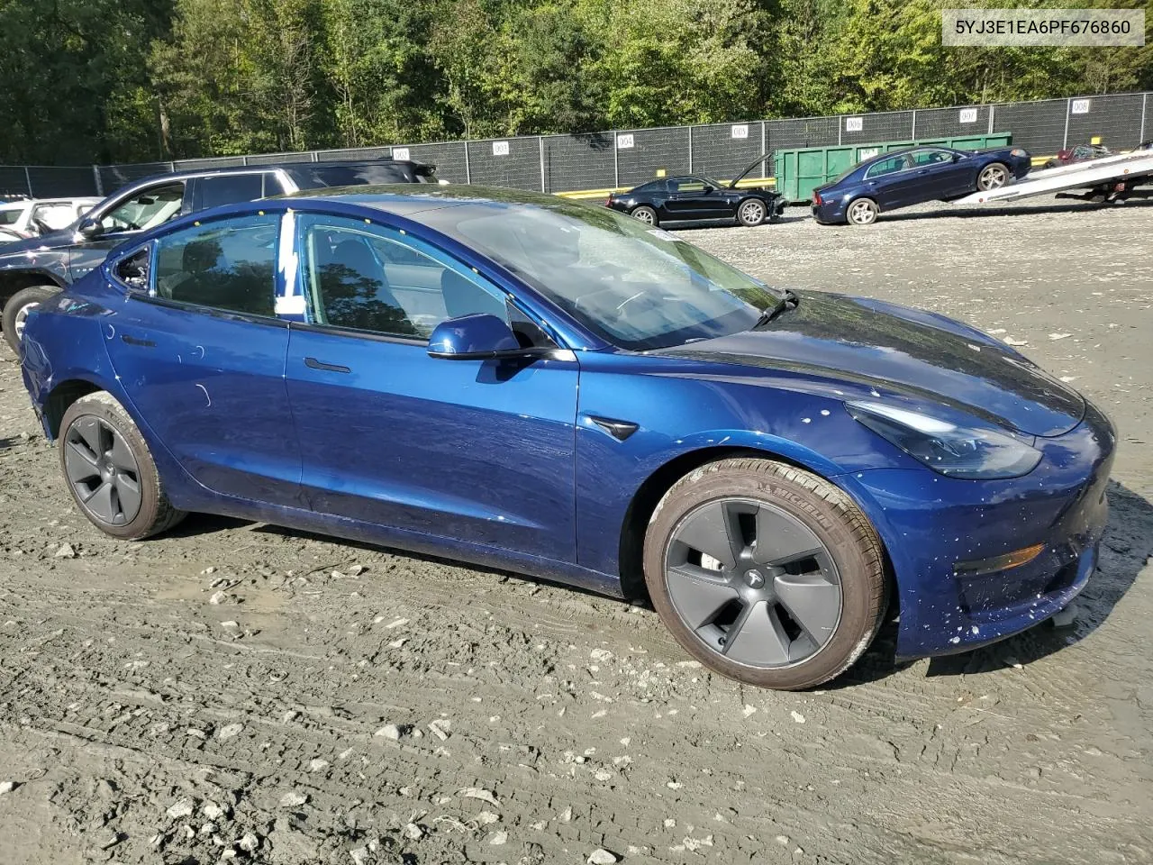 2023 Tesla Model 3 VIN: 5YJ3E1EA6PF676860 Lot: 73716624