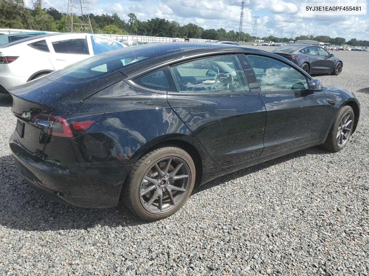 5YJ3E1EA0PF455481 2023 Tesla Model 3