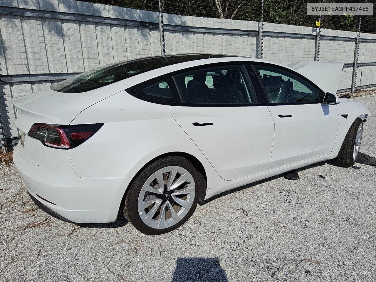 2023 Tesla Model 3 VIN: 5YJ3E1EA3PF437458 Lot: 74120794