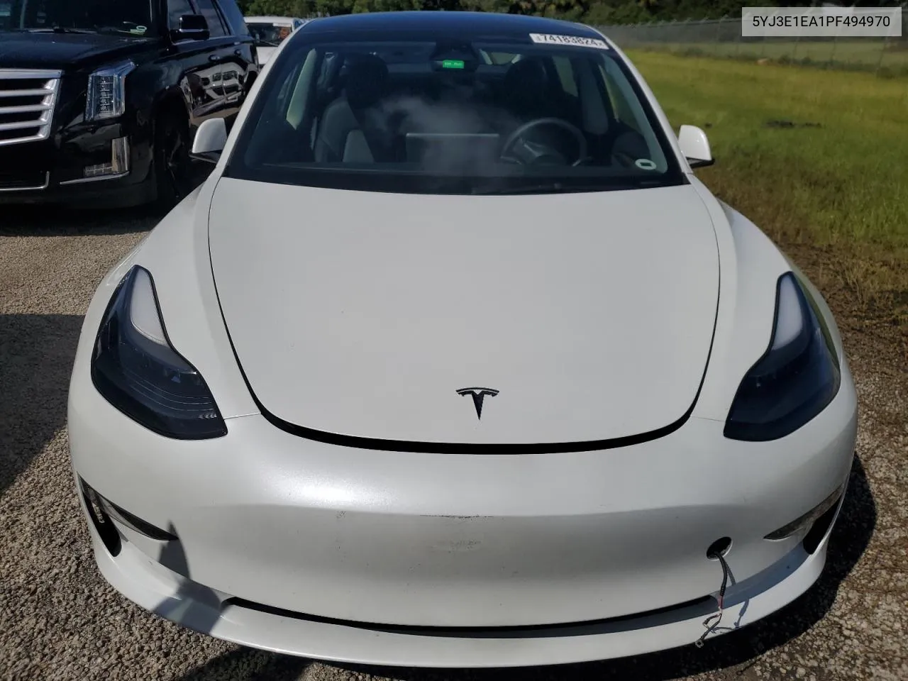 2023 Tesla Model 3 VIN: 5YJ3E1EA1PF494970 Lot: 74183824