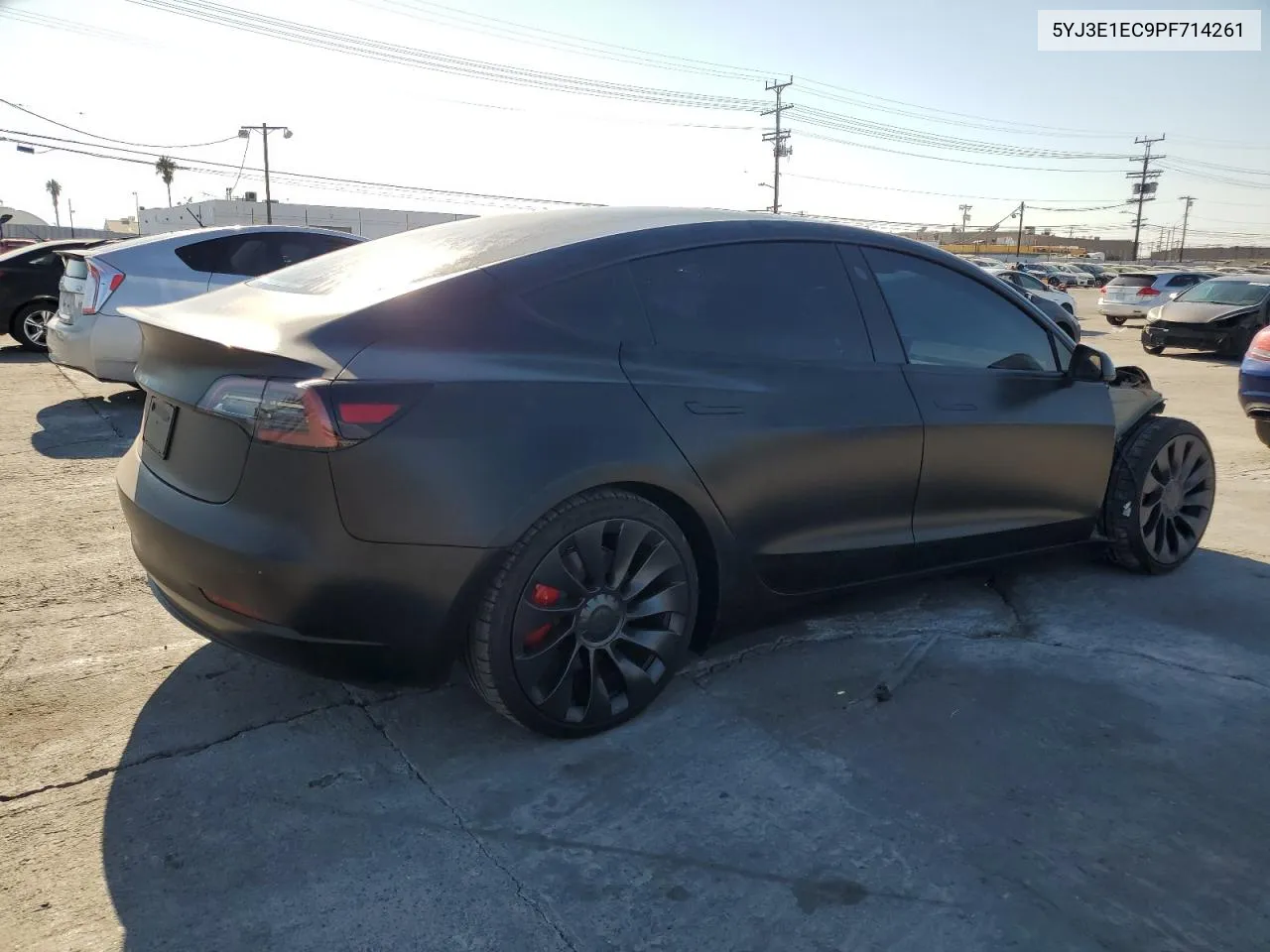 5YJ3E1EC9PF714261 2023 Tesla Model 3