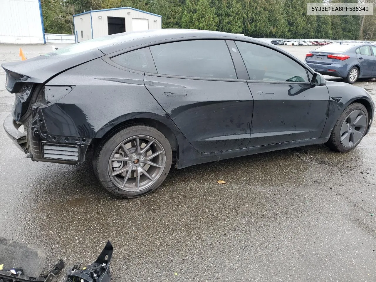 2023 Tesla Model 3 VIN: 5YJ3E1EA8PF586349 Lot: 74368604