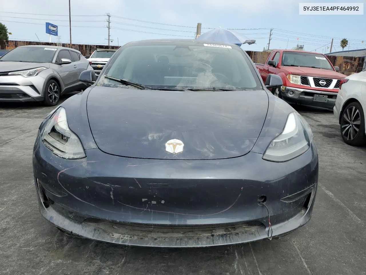 2023 Tesla Model 3 VIN: 5YJ3E1EA4PF464992 Lot: 74369674