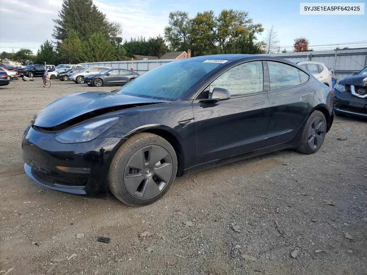 2023 Tesla Model 3 VIN: 5YJ3E1EA5PF642425 Lot: 75158554