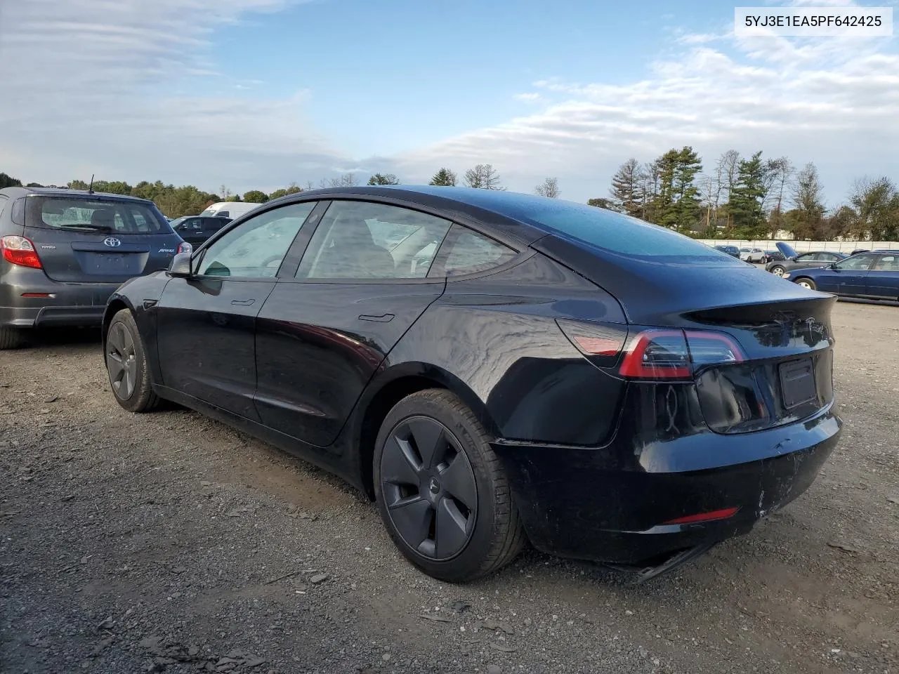 2023 Tesla Model 3 VIN: 5YJ3E1EA5PF642425 Lot: 75158554