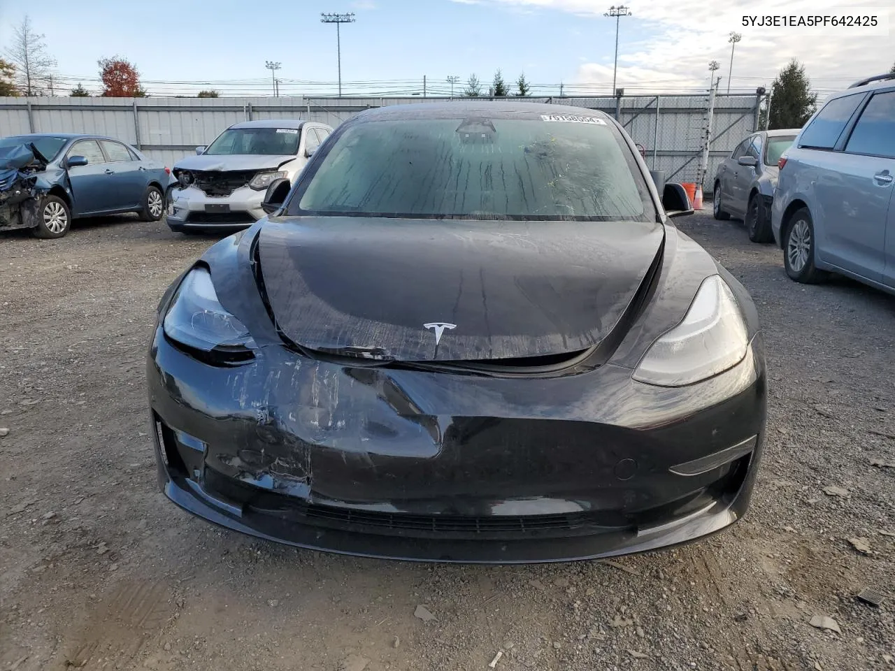 2023 Tesla Model 3 VIN: 5YJ3E1EA5PF642425 Lot: 75158554