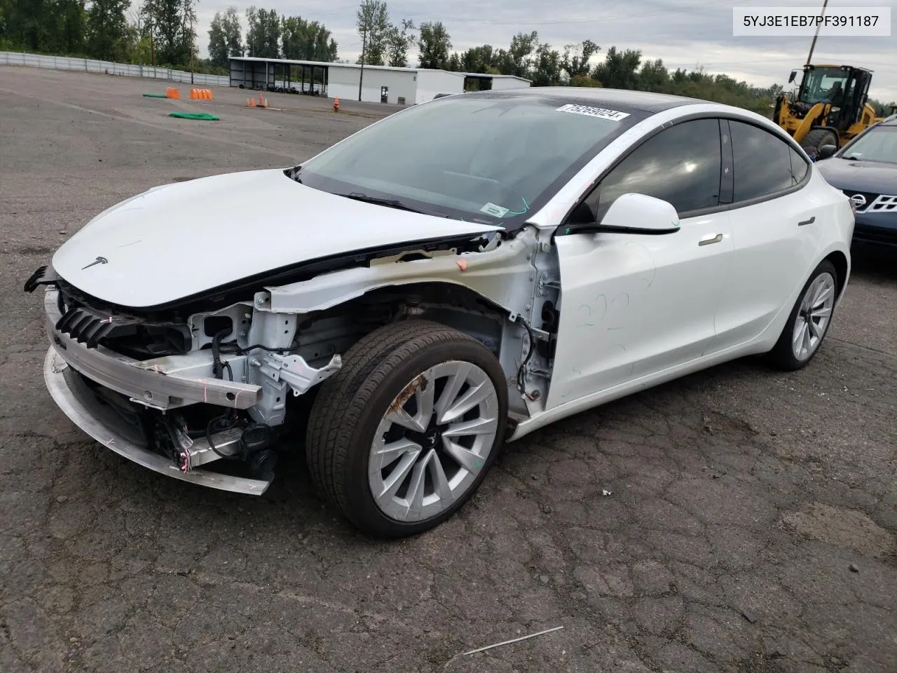 5YJ3E1EB7PF391187 2023 Tesla Model 3