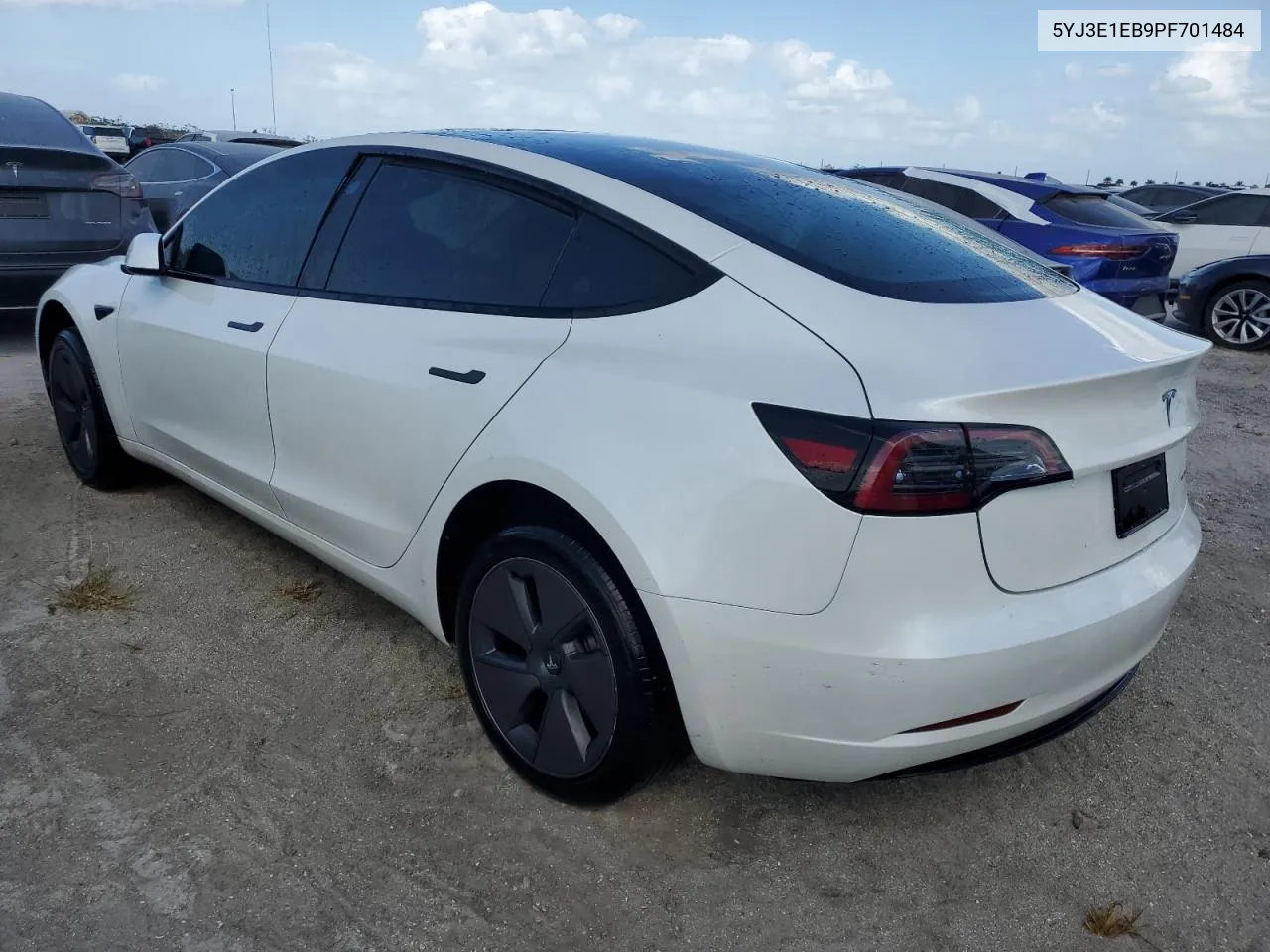 2023 Tesla Model 3 VIN: 5YJ3E1EB9PF701484 Lot: 75347324