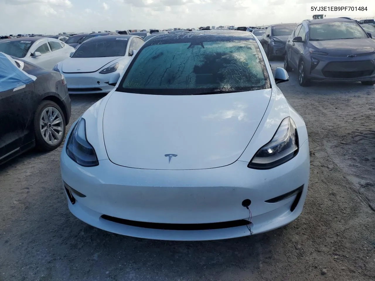 2023 Tesla Model 3 VIN: 5YJ3E1EB9PF701484 Lot: 75347324