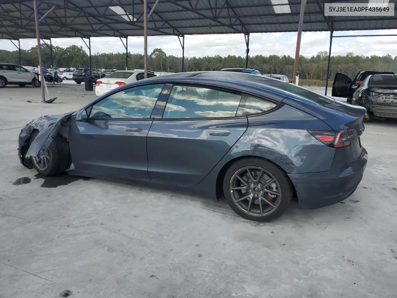 2023 Tesla Model 3 VIN: 5YJ3E1EA0PF435649 Lot: 75357104