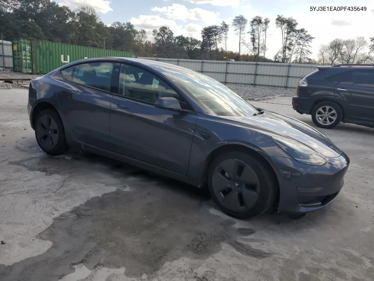 2023 Tesla Model 3 VIN: 5YJ3E1EA0PF435649 Lot: 75357104