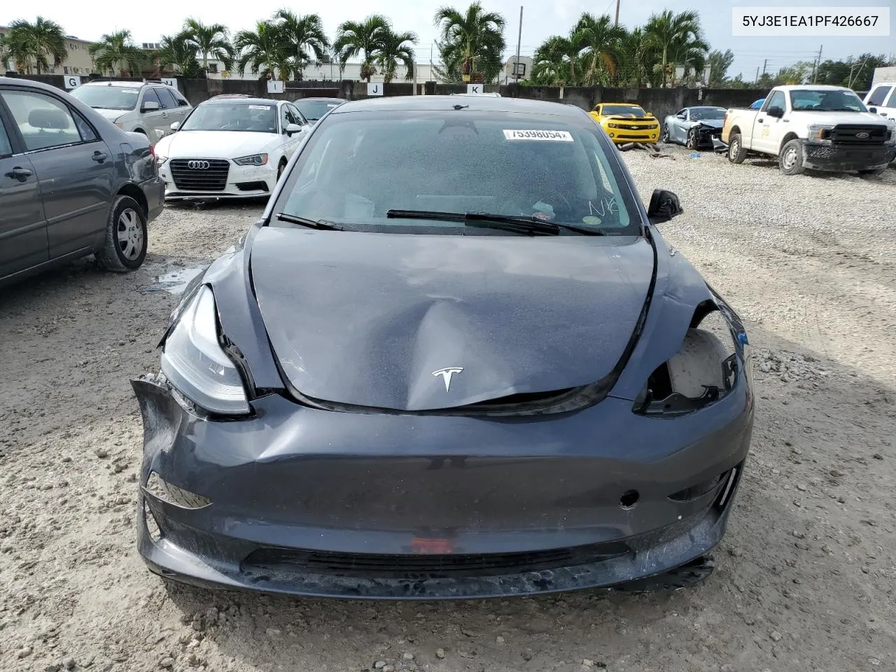 2023 Tesla Model 3 VIN: 5YJ3E1EA1PF426667 Lot: 75398054