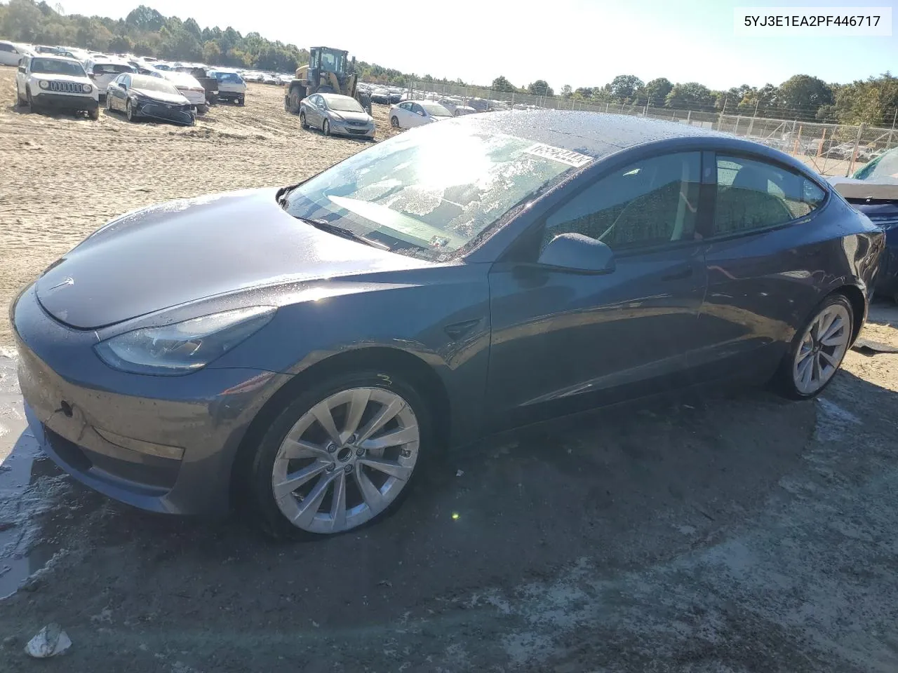 2023 Tesla Model 3 VIN: 5YJ3E1EA2PF446717 Lot: 75523444