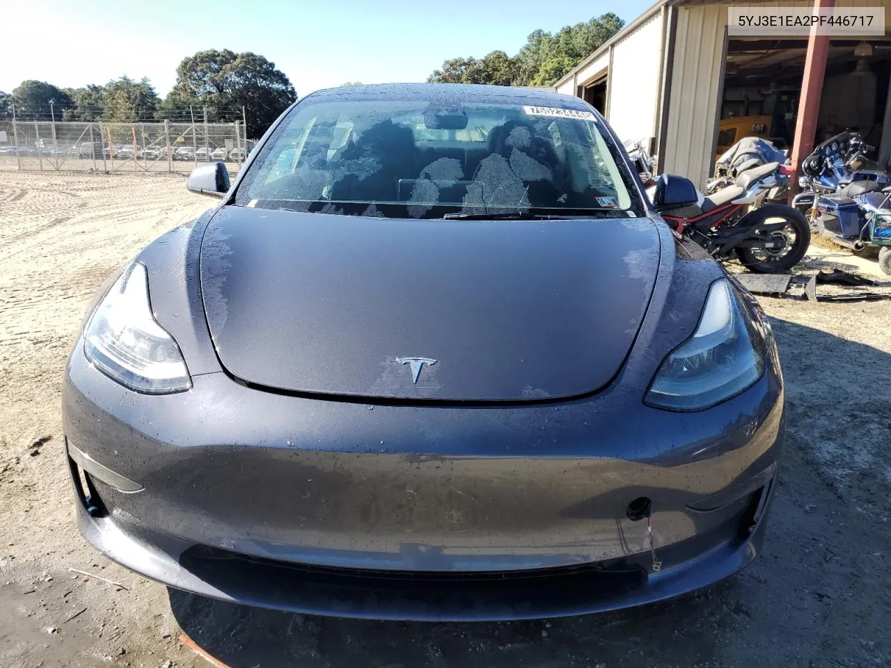 2023 Tesla Model 3 VIN: 5YJ3E1EA2PF446717 Lot: 75523444