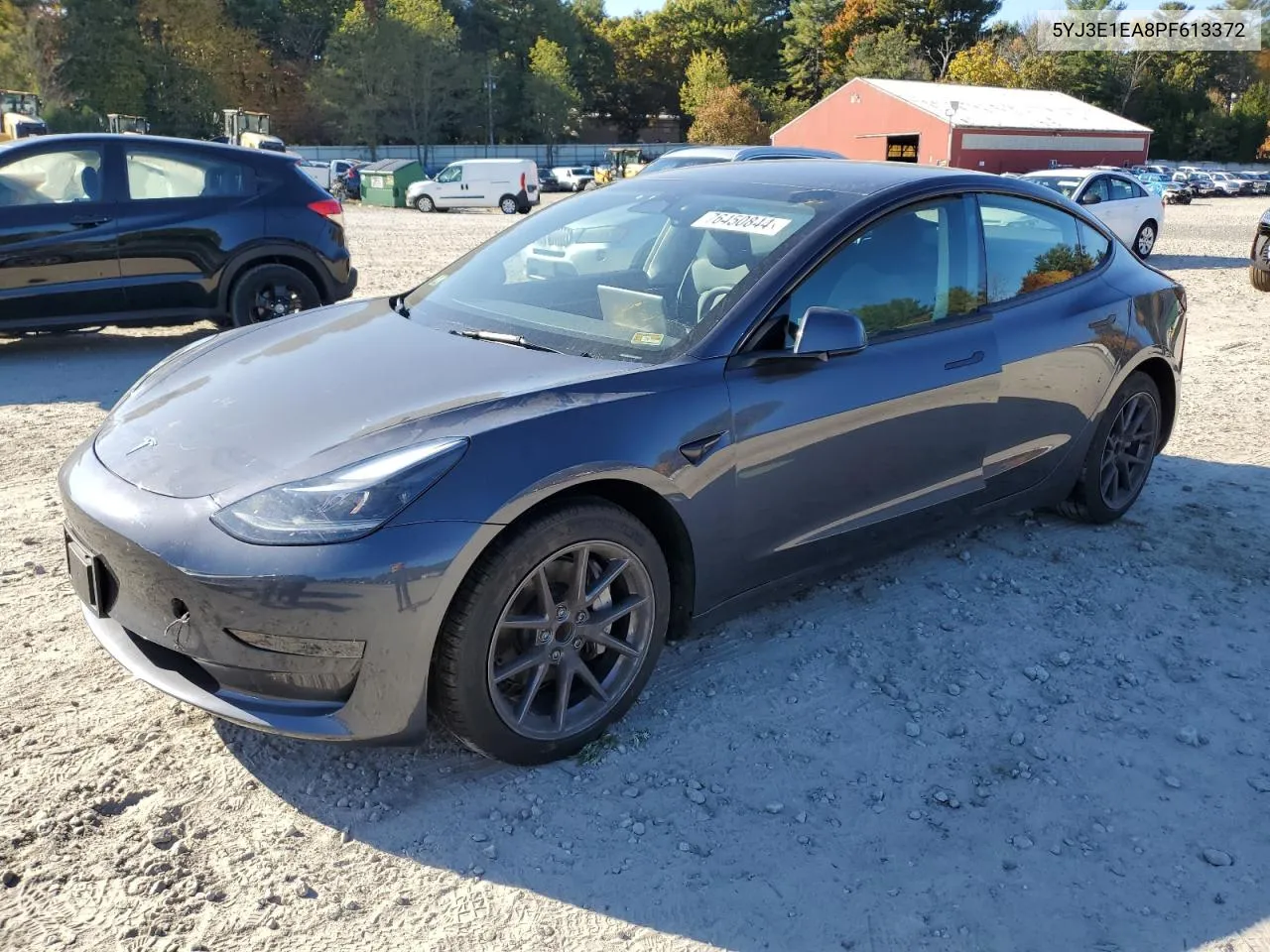 2023 Tesla Model 3 VIN: 5YJ3E1EA8PF613372 Lot: 76450844