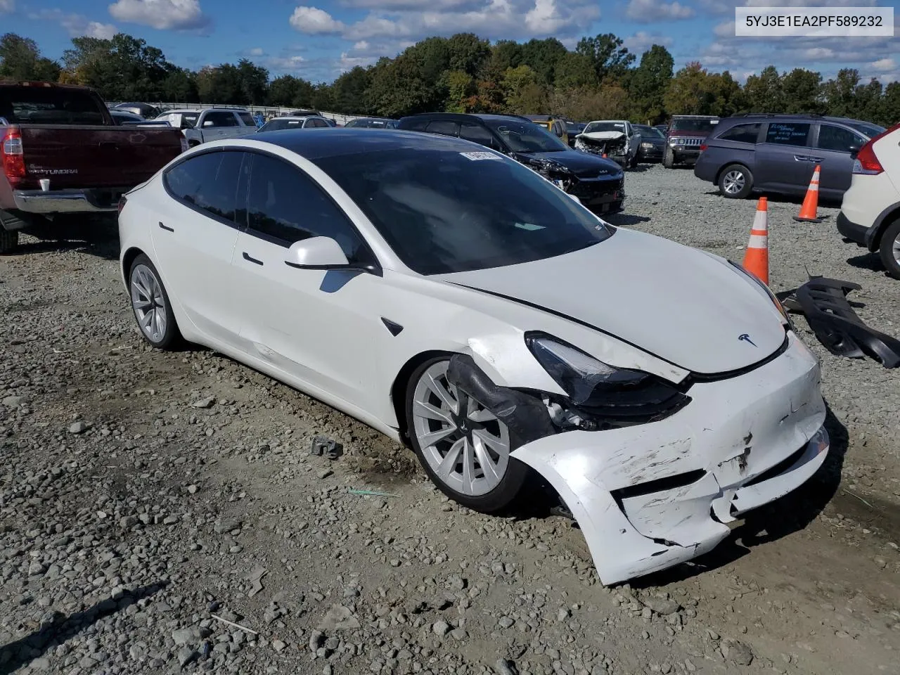 2023 Tesla Model 3 VIN: 5YJ3E1EA2PF589232 Lot: 76497874