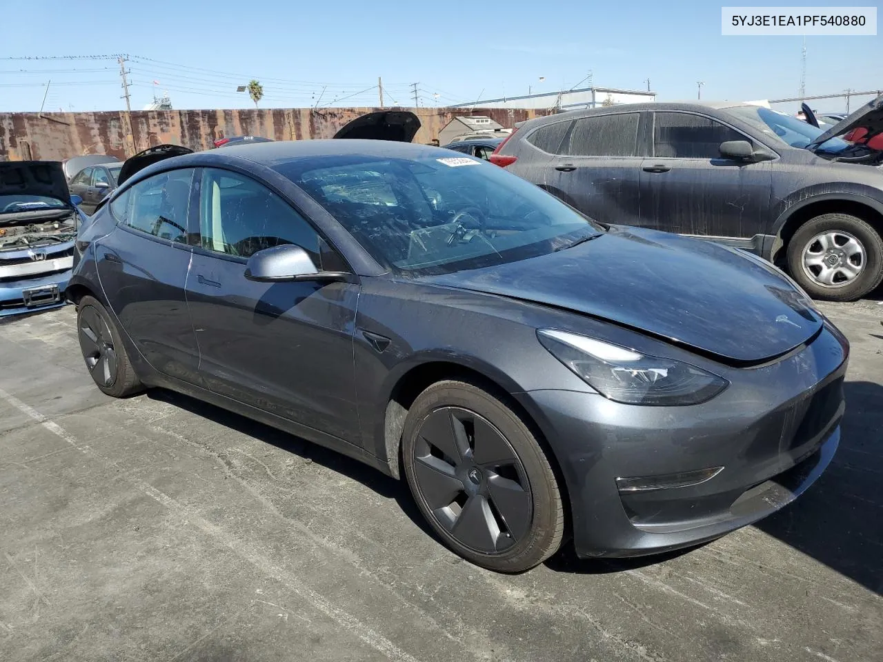 2023 Tesla Model 3 VIN: 5YJ3E1EA1PF540880 Lot: 76552944