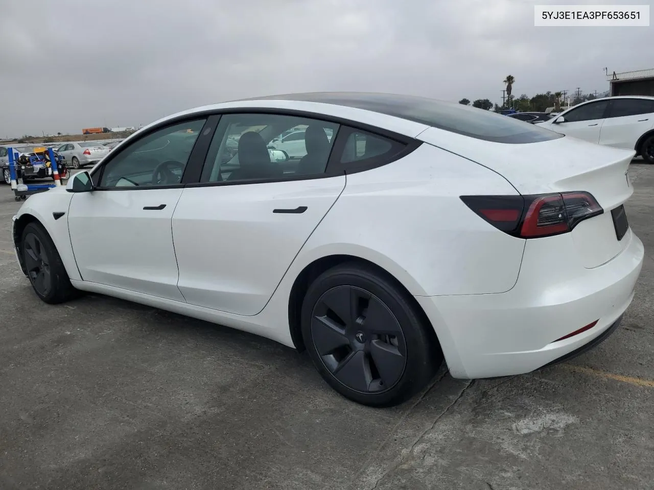 2023 Tesla Model 3 VIN: 5YJ3E1EA3PF653651 Lot: 76622374