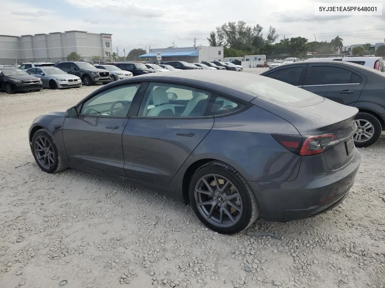 2023 Tesla Model 3 VIN: 5YJ3E1EA5PF648001 Lot: 76706604