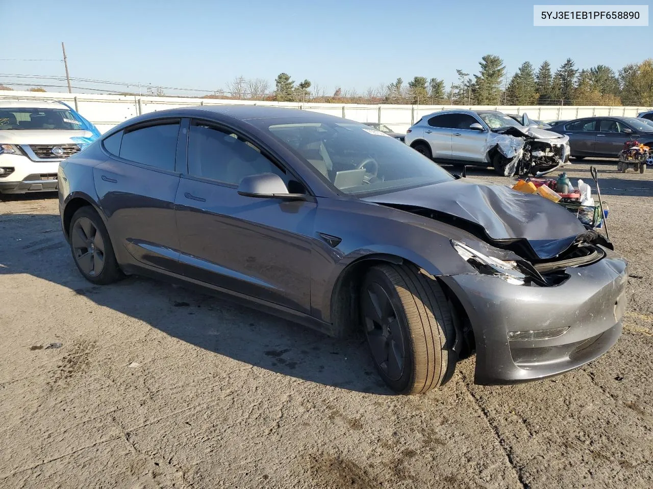 2023 Tesla Model 3 VIN: 5YJ3E1EB1PF658890 Lot: 76951504