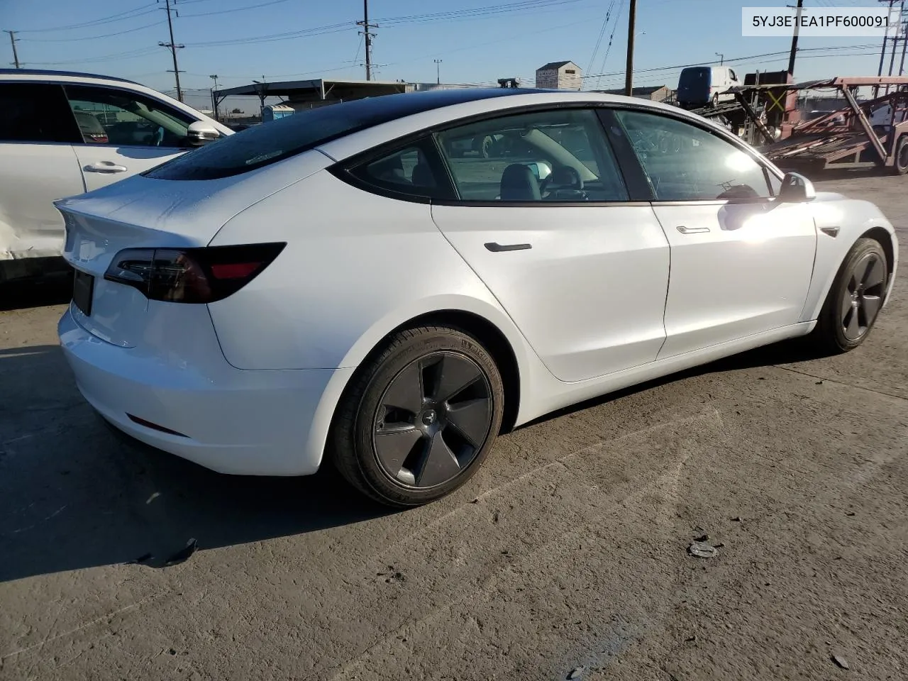 2023 Tesla Model 3 VIN: 5YJ3E1EA1PF600091 Lot: 77495794