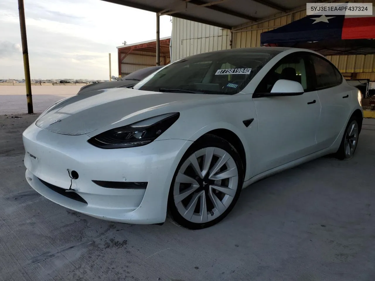 2023 Tesla Model 3 VIN: 5YJ3E1EA4PF437324 Lot: 77581984