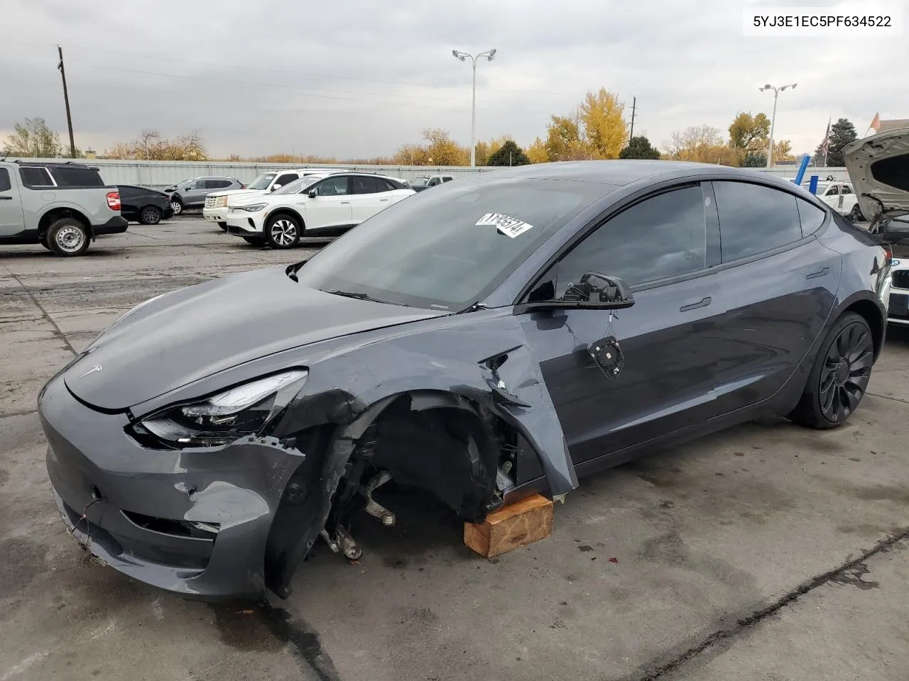 2023 Tesla Model 3 VIN: 5YJ3E1EC5PF634522 Lot: 77585574