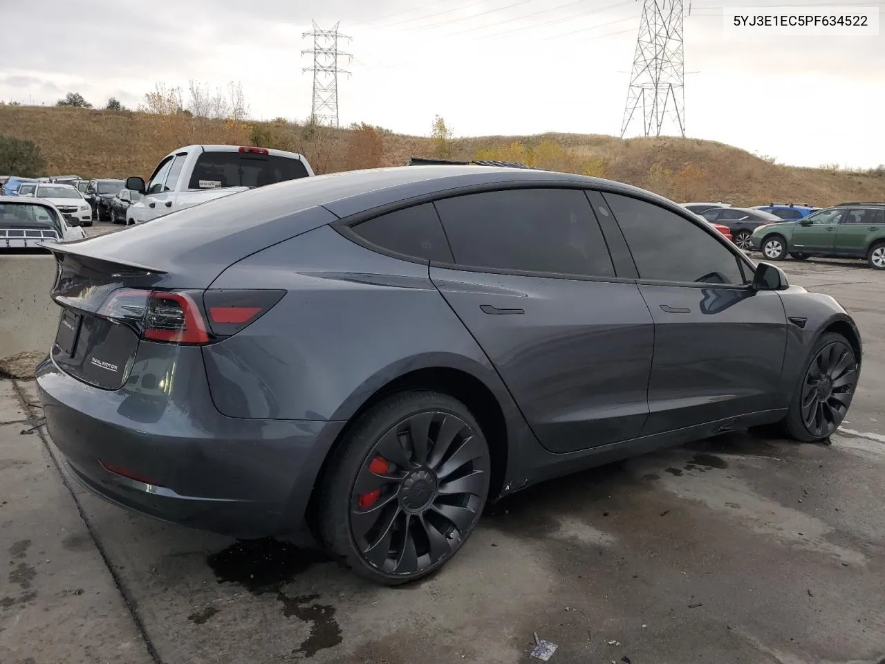 2023 Tesla Model 3 VIN: 5YJ3E1EC5PF634522 Lot: 77585574