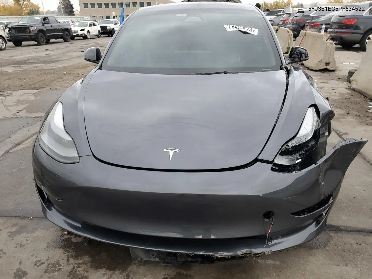 2023 Tesla Model 3 VIN: 5YJ3E1EC5PF634522 Lot: 77585574