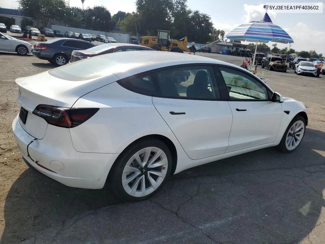 2023 Tesla Model 3 VIN: 5YJ3E1EA1PF403602 Lot: 77637124