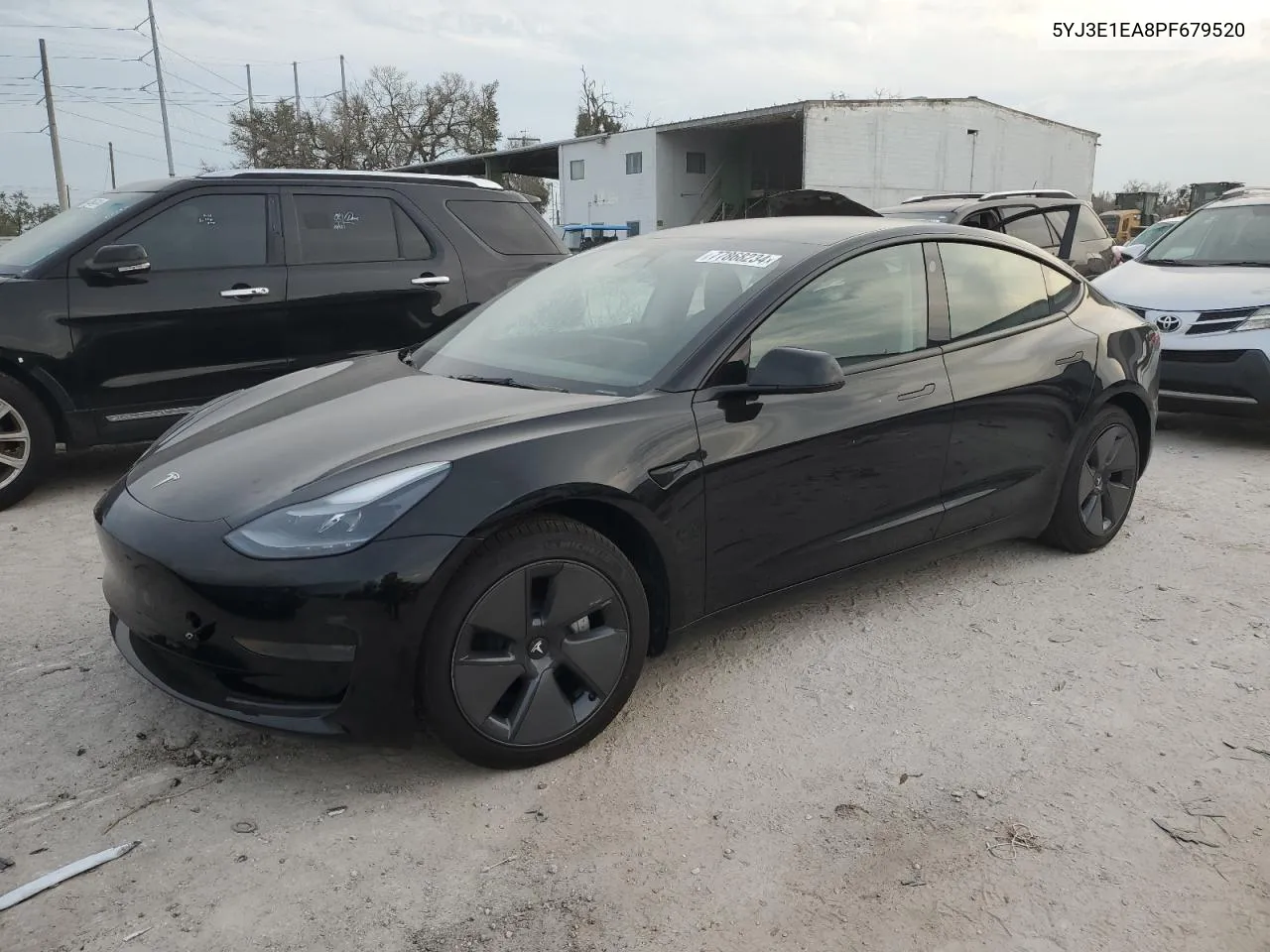 2023 Tesla Model 3 VIN: 5YJ3E1EA8PF679520 Lot: 77868234