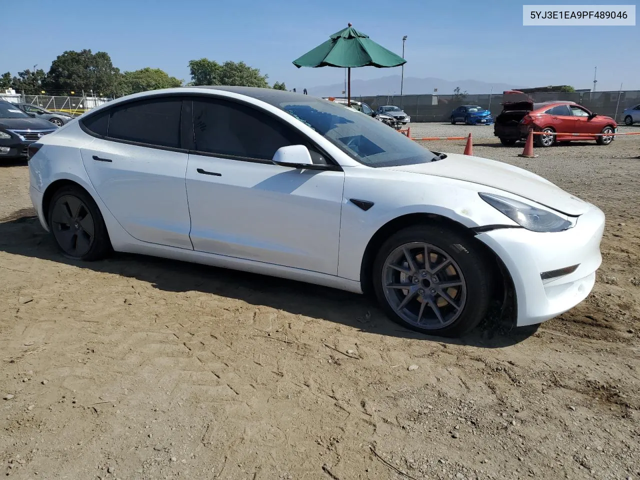 2023 Tesla Model 3 VIN: 5YJ3E1EA9PF489046 Lot: 77873204