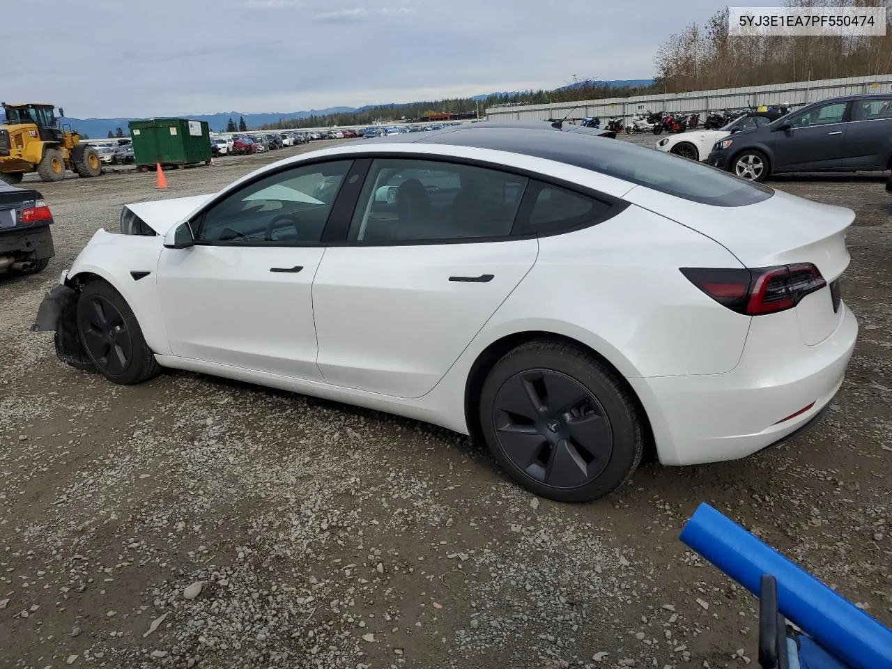 2023 Tesla Model 3 VIN: 5YJ3E1EA7PF550474 Lot: 77910984