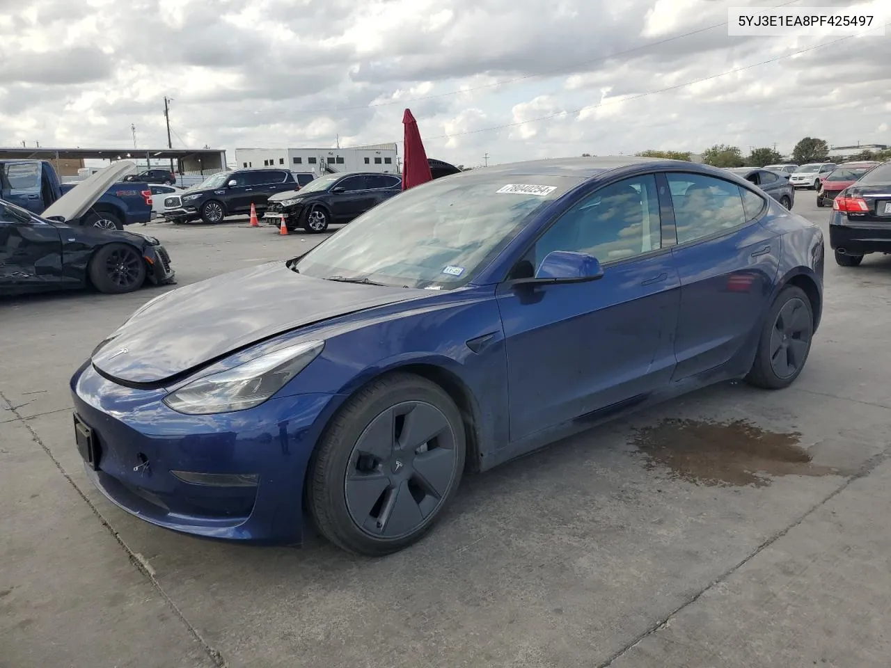 2023 Tesla Model 3 VIN: 5YJ3E1EA8PF425497 Lot: 78040254