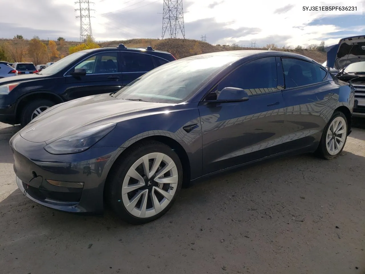 2023 Tesla Model 3 VIN: 5YJ3E1EB5PF636231 Lot: 78092724