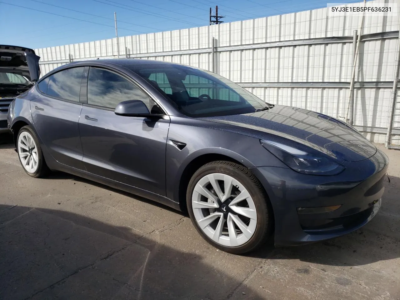 2023 Tesla Model 3 VIN: 5YJ3E1EB5PF636231 Lot: 78092724