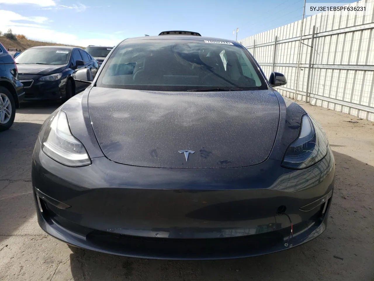 2023 Tesla Model 3 VIN: 5YJ3E1EB5PF636231 Lot: 78092724