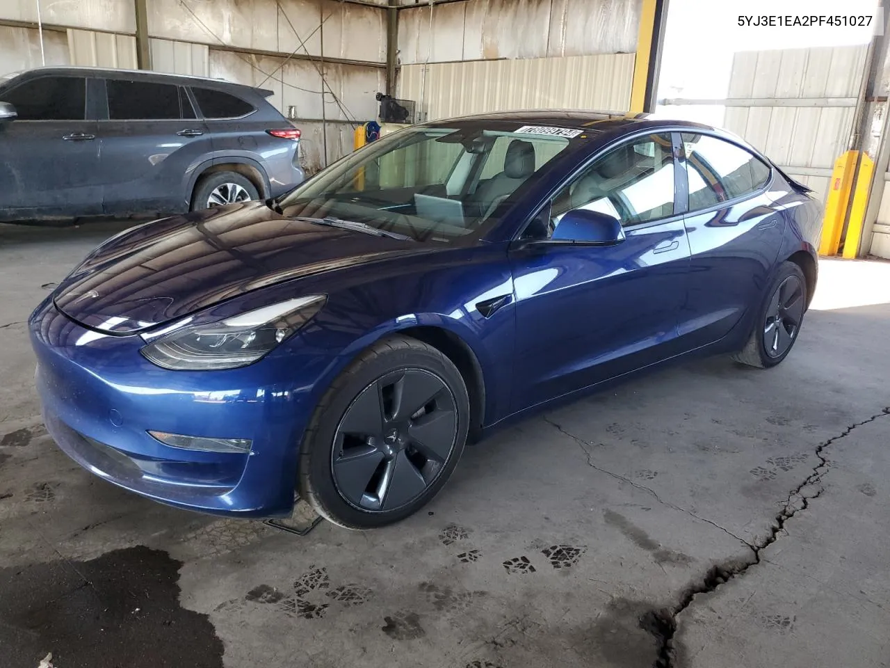 2023 Tesla Model 3 VIN: 5YJ3E1EA2PF451027 Lot: 78099794