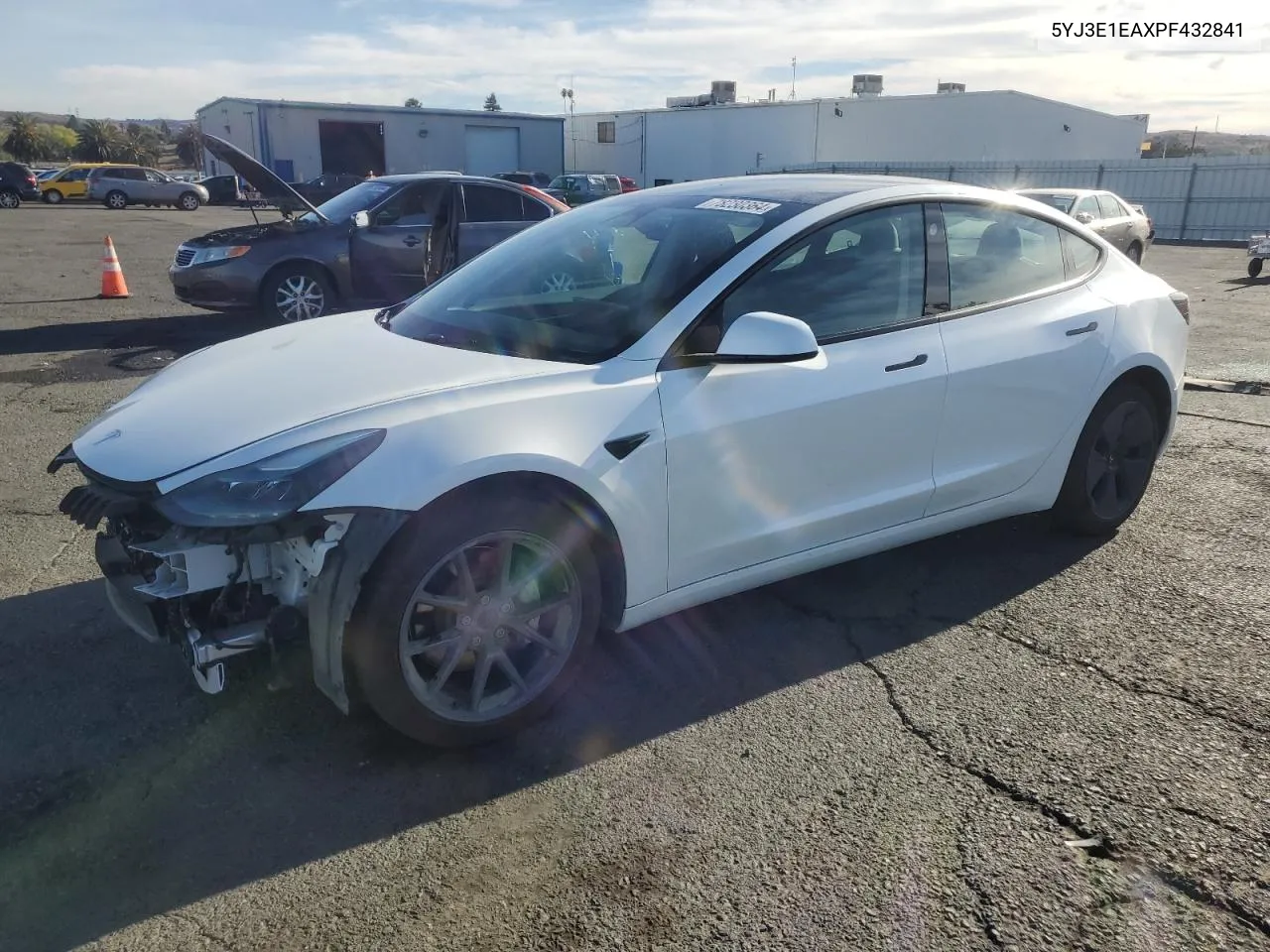 2023 Tesla Model 3 VIN: 5YJ3E1EAXPF432841 Lot: 78230364