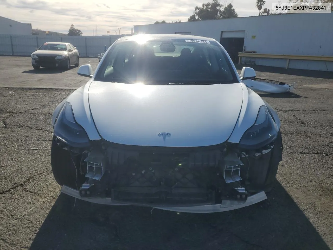 2023 Tesla Model 3 VIN: 5YJ3E1EAXPF432841 Lot: 78230364