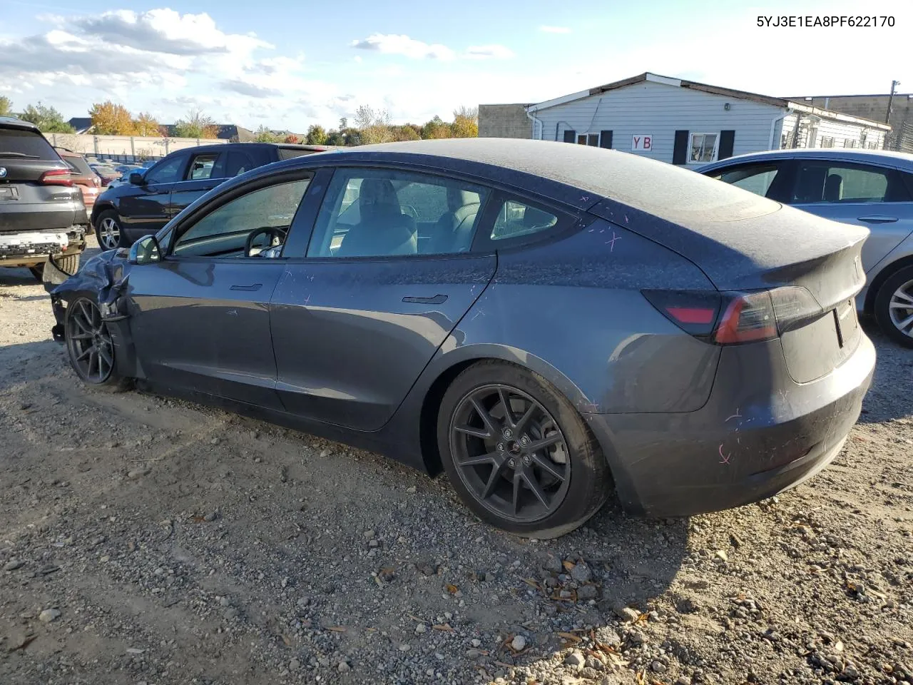 2023 Tesla Model 3 VIN: 5YJ3E1EA8PF622170 Lot: 78524204