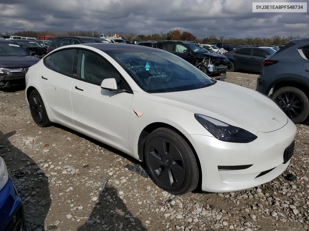 2023 Tesla Model 3 VIN: 5YJ3E1EA8PF548734 Lot: 78615564