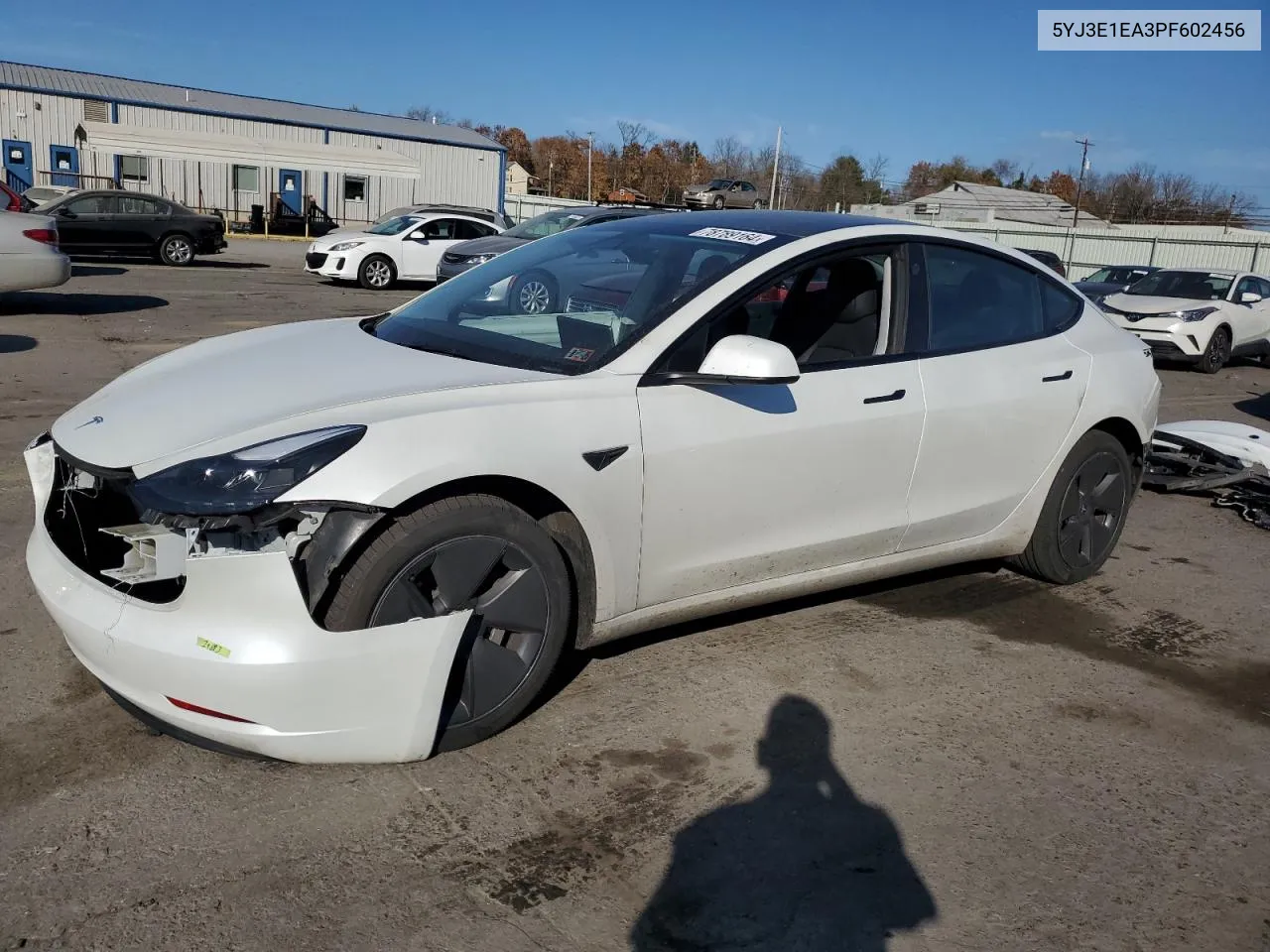 2023 Tesla Model 3 VIN: 5YJ3E1EA3PF602456 Lot: 78789164