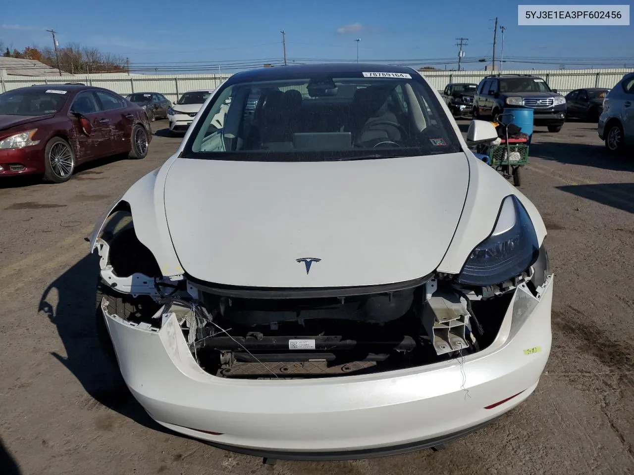 2023 Tesla Model 3 VIN: 5YJ3E1EA3PF602456 Lot: 78789164